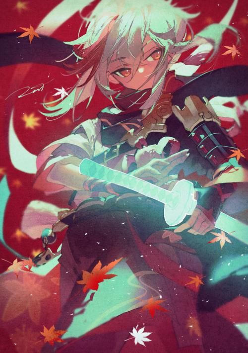 动漫 原神 枫原万叶