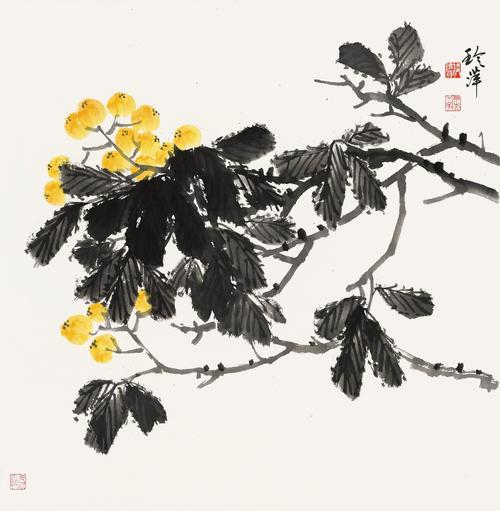 中国美术家协会会员钱玲萍写意画作品欣赏