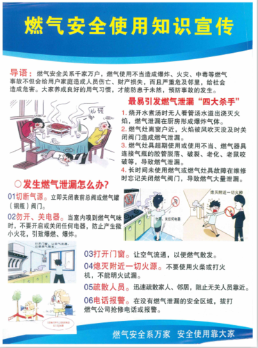 燃气安全使用知识宣传