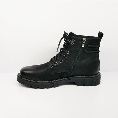 英伦真皮男单皮鞋2021秋季高帮马丁靴潮1613af54951a款意尔康男鞋