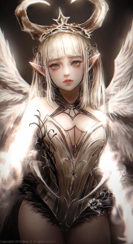 e的插画作品 - cg艺术社