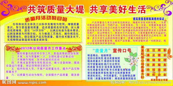 首页 宣传画 食品质量月板报  质量月黑板报内容质量月活动板报质量伴
