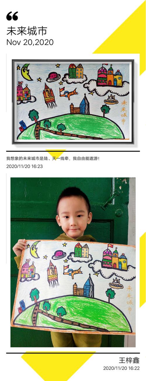 科技创新,绘画筑梦——记大一班开展"科技创新"绘画比赛活动