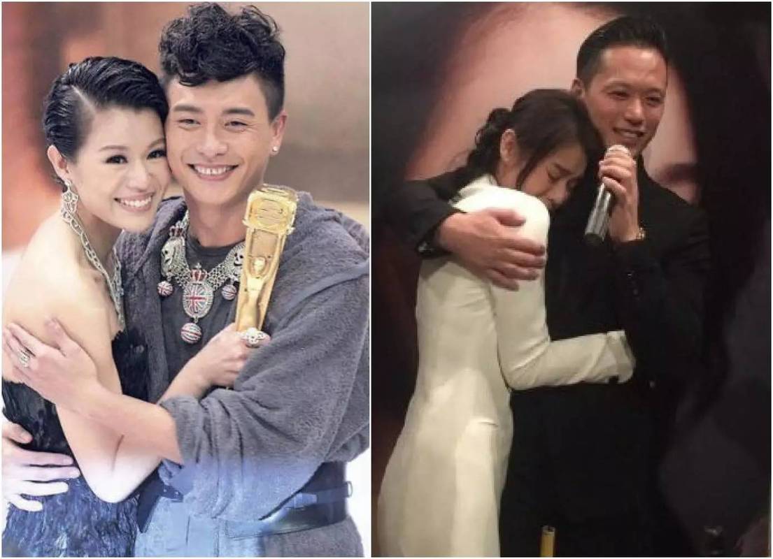 (左图为胡杏儿和黄宗泽,右图为胡杏儿和男友philip)
