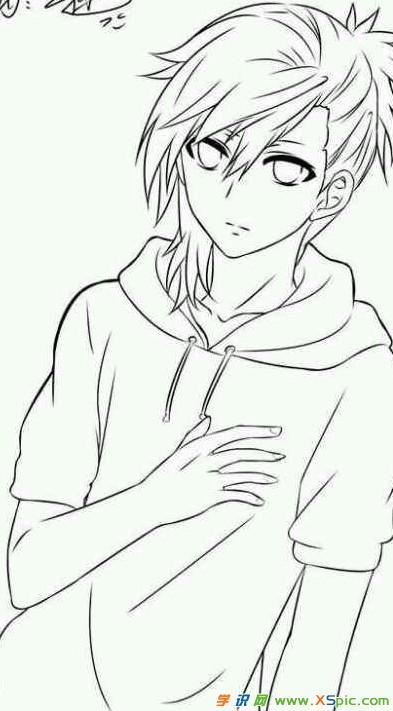 卡通人物画背景图_卡通人物画背景素材