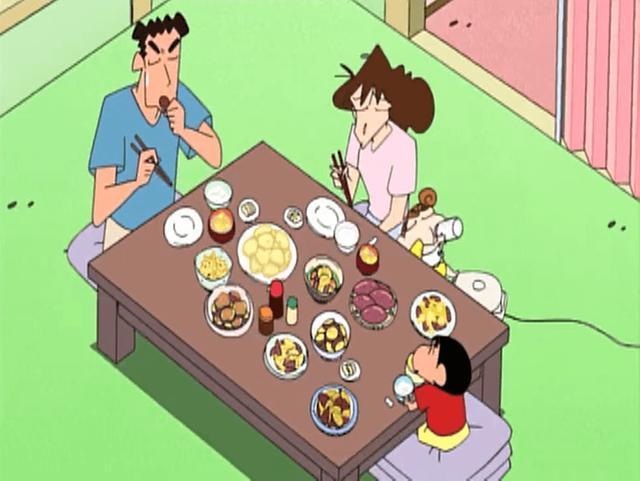 吃饭不在厨房!《蜡笔小新》万年秘密惹热议,网友:我家也是!