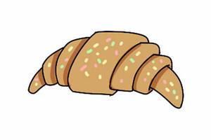 5022 30 牛角包牛角包简笔画