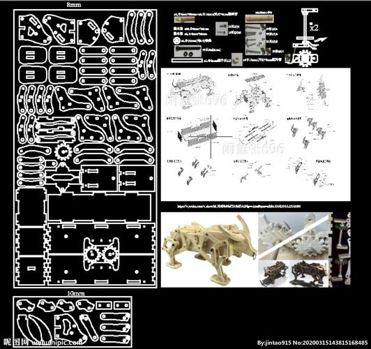 求木牛流马图纸cad图
