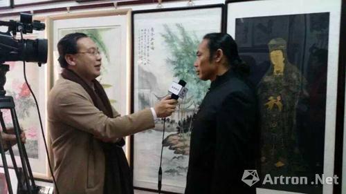 著名画家李树宝先生画展暨秋雪斋画廊开业仪式在琉璃厂举行