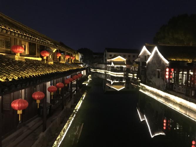 2.16 正月初五绍兴老街的夜景年味