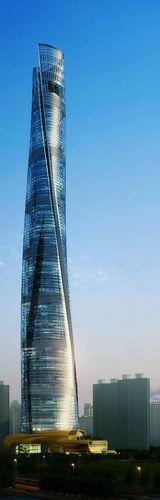 上海市建设中的中国最高建筑