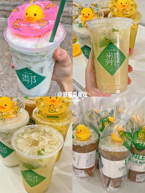 手打柠檬茶广告图片鄰里柠檬茶linlee小鸭子邻里柠檬茶鸭子西湖美食