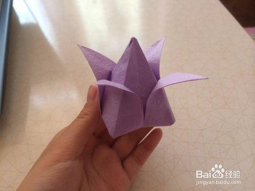 简单折纸郁金香