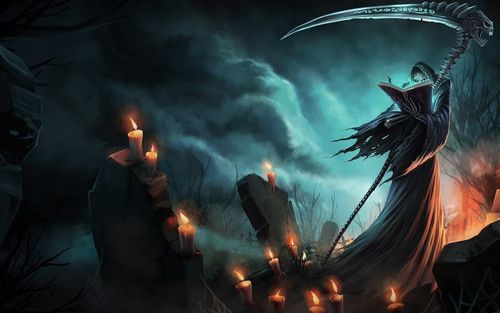 求死亡歌颂者皮肤死神的高清壁纸图片