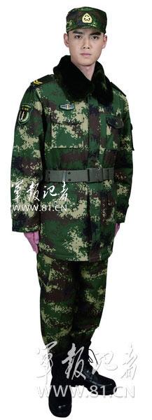 组图:空军二炮部队换发新式作训服冬作训服(1)_生活频道_光明网