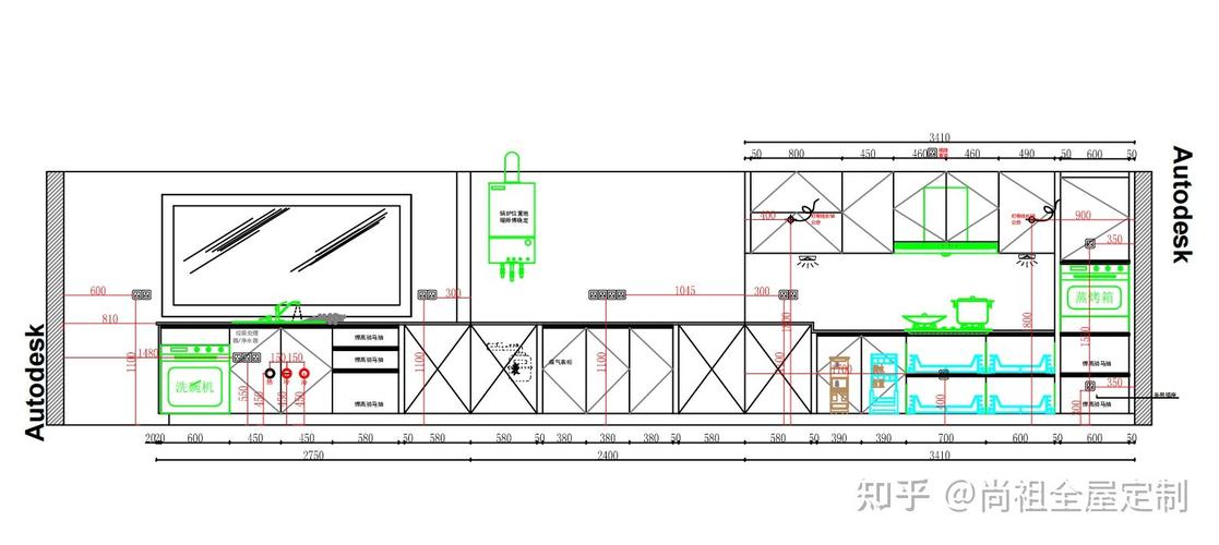 正确方式:提前定好橱柜,让橱柜设计师在水电之前,来家里测量.
