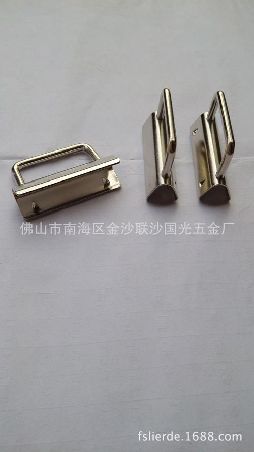 织带绳夹扣 箱包尾夹扣 尾夹扣 铁皮夹