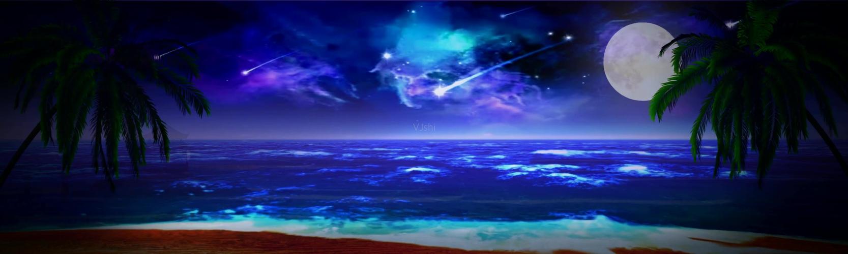 海的女儿主题舞蹈led背景