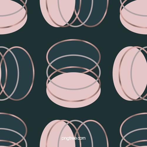 分享这个: pinterest 下载上面的重叠创意玫瑰金椭圆形背景背景图案