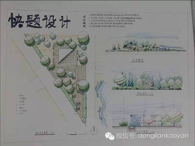 【专题】景观快题设计分析点评