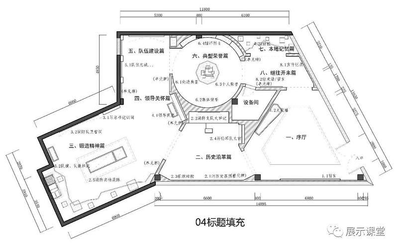 平面布置/5步画好展厅平面布局图
