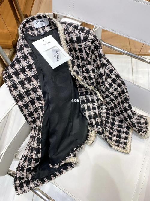 chanel粉格子外套_格子_外套_香奈儿怎么样_山茶花_手工制作_设计