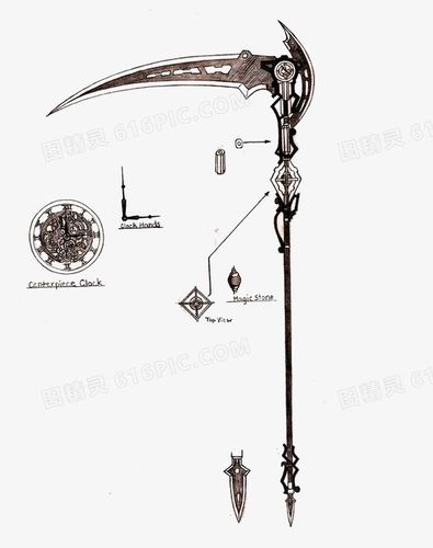 关键词:              手绘镰刀创意镰刀武器死神