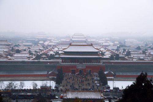 雪·中山,景山公园