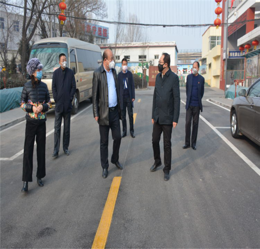 驻民政局纪检监察组副组长冯少军检查市福利院疫情防控工作2月8日