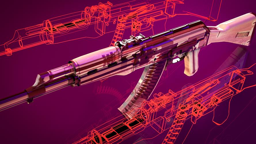csgo皮肤鉴赏:x光系列皮肤