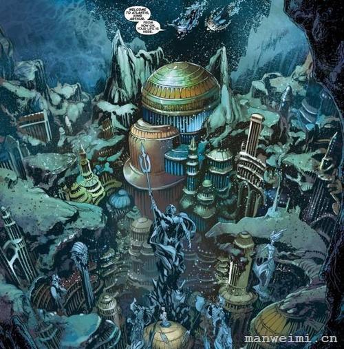 漫威百科 亚特兰蒂斯族(atlanteans) 亚特兰蒂斯人的皮肤通常为浅蓝色