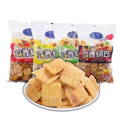卡奇小米豆香锅巴膨化 香辣 烧烤 香甜 酷辣味 休闲280gx4袋 包邮