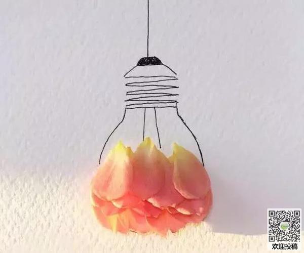 简单生活创意物品插画图片