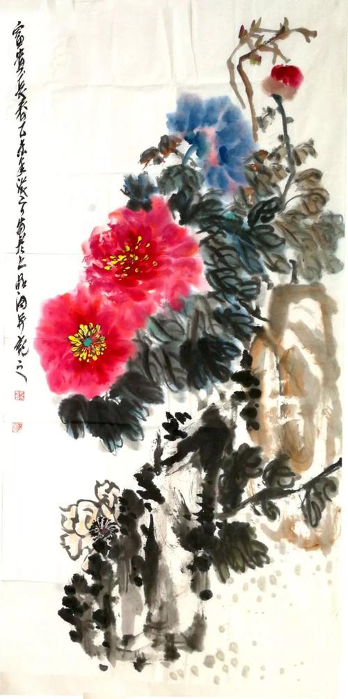 25-26郭新雨,女,生于1973年,河南开封人,毕业于河南大学览术系.