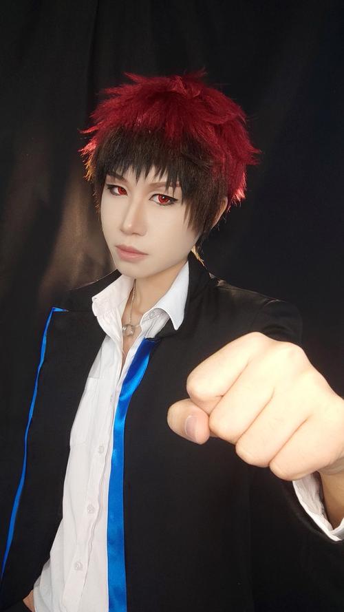 黑子的篮球火神大我cos试妆