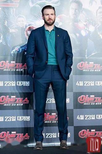 "美国队长"克里斯·埃文斯的西装穿搭技巧,原来男神都