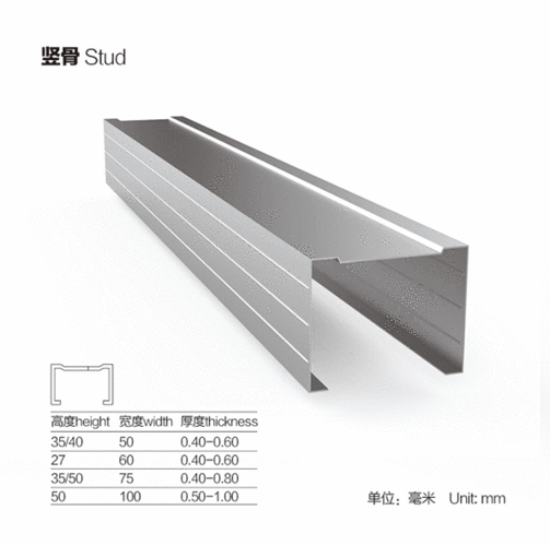 铝合金龙骨和轻钢龙骨的区别