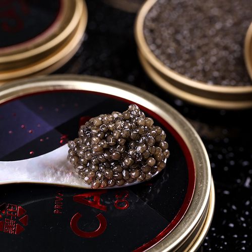 俄罗斯鲟鱼子酱 伊朗工艺即食黑鱼籽酱罐头10g/罐