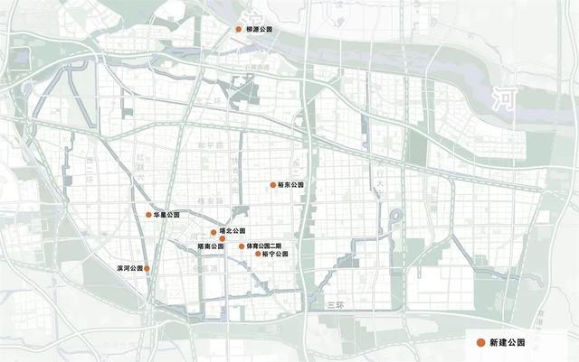 石家庄要新建8座公园21座游园位置效果图公布