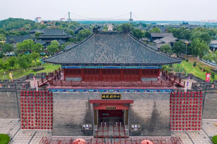 东平湖,水浒影视城还有戴坝村