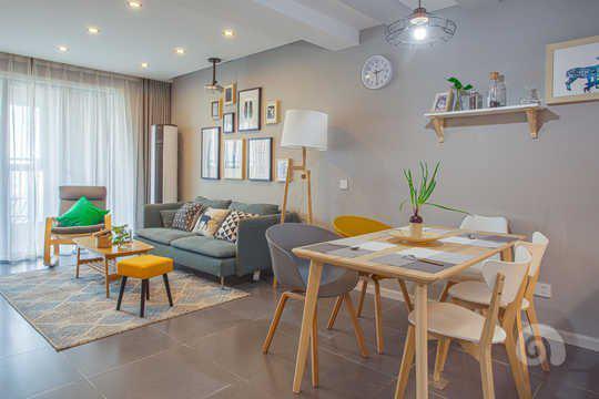 追求天然之感,无论是天然材料的运用,还是绿植的摆设,为的就是让家