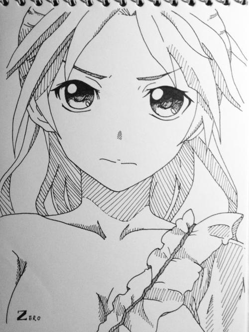 动漫简笔画临摹