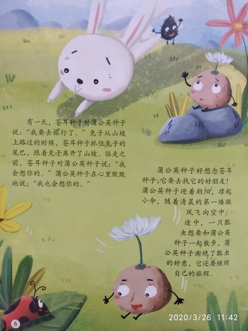 语言活动:故事《小种子的旅行》