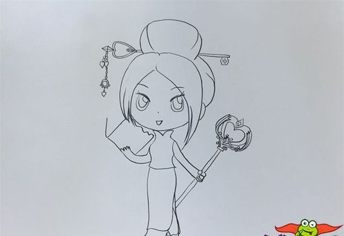 叶罗丽辛灵仙子怎么画