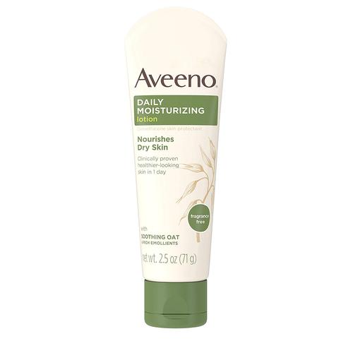 aveeno daily moisturizing lotion to relieve dry skin, 2.5 fl.
