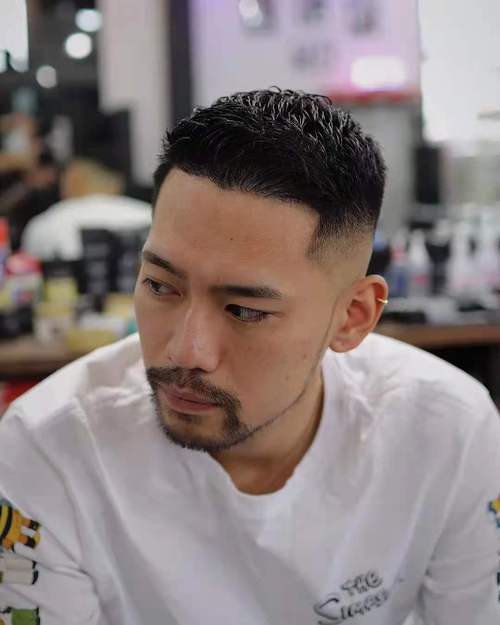 超短寸头发型