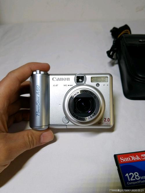 日本佳能canon老相机a60,老古董照片拍照相机摄像机,非单反