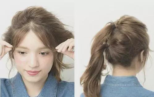 这样扎头发 只需三步简单好看|麻花辫|发髻|发型|马尾|刘海_网易订阅