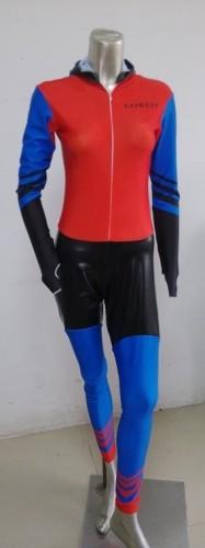 橡胶防风极限运动速滑大道服,男装连体大道服