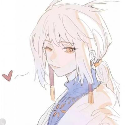 高清帅气的白鸟头像图片光遇